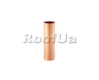 Труба водосточная длина 1м zambelli 127/80 мм 